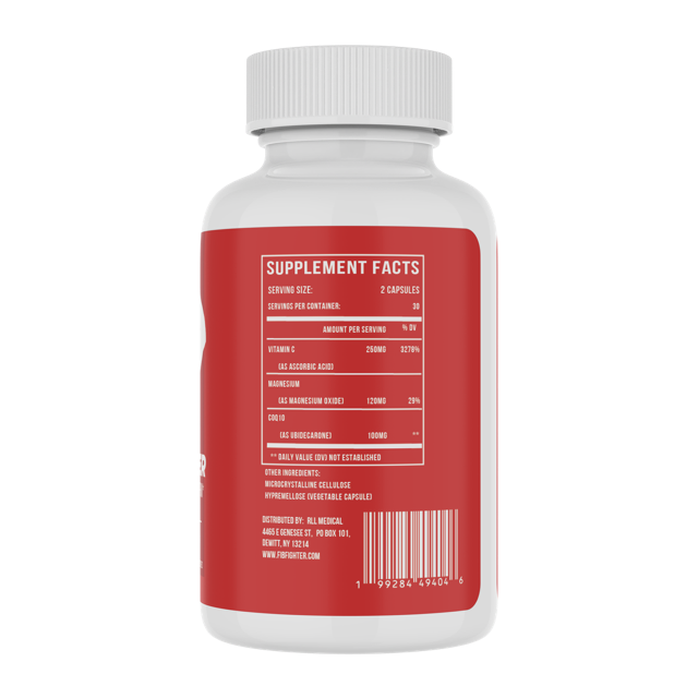 Fib Fighter- Heart Rhythm Support Supplement Doctor-Developed | CoQ10, Magnesium and Vitamin C | Supports Normal Heartbeat and Cardiovascular Health | Vegan, Non-GMO | Made in USA | 60 Capsules - 30 Day Supply